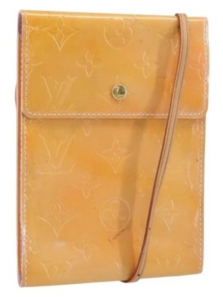 Louis Vuitton Monogram Vernis Kenmare Shoulder Bag Marshmallow Pink Auth Bs32550